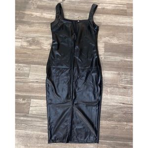 Leather Dress. Size L